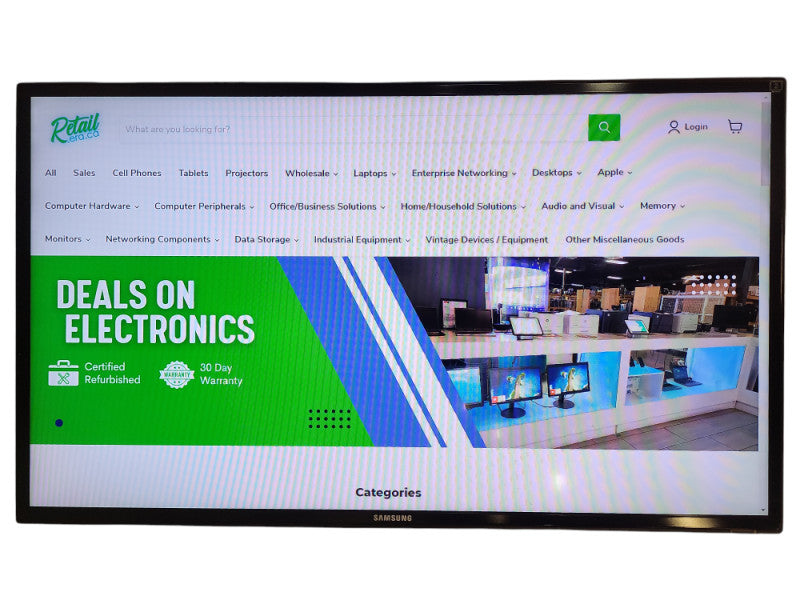Samsung 40" ME40C Color Display Unit (LH40DMECPLGA/ZA) No remote controller  Q$