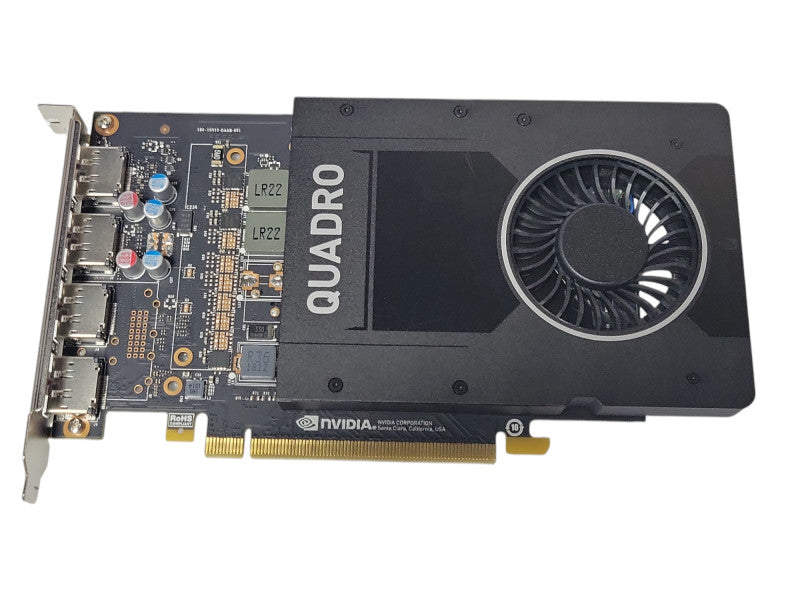 NVIDIA QUADRO P2000 5GB GDDR5 Graphics Card with 4x DisplayPort _