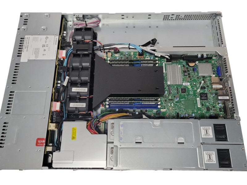 SuperMicro X11SPW-TF 1U, Xeon Silver 4116 2.1GHz, 128GB DDR4, 2x PSU 10x 2.5" _