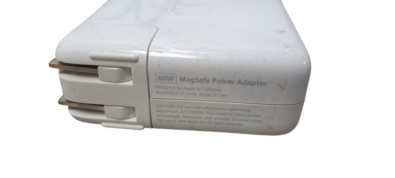 Genuine Apple 60W MagSafe 1 T-Tip Adapter: Assorted Models A1184, A1344 & More Q