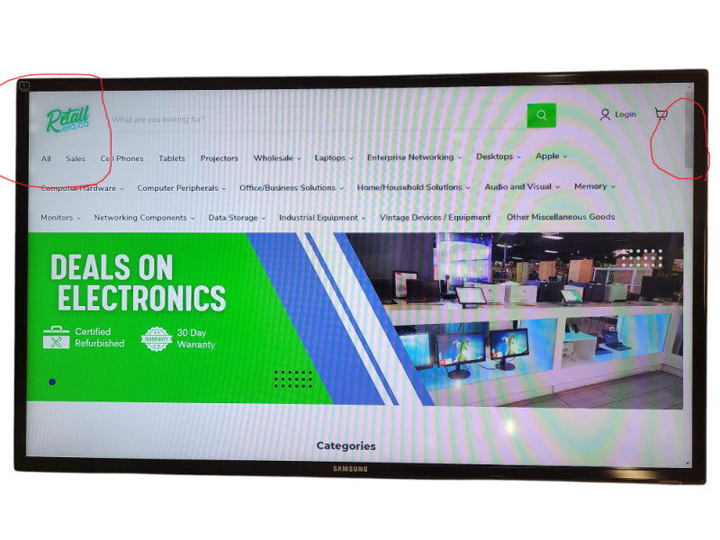 Samsung 40" ME40C Color Display Unit (LH40DMECPLGA/ZA) No remote controller READ $