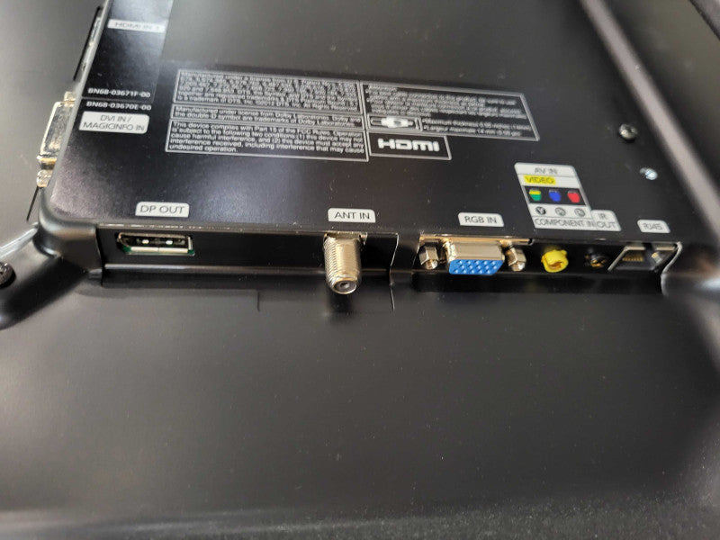 Samsung 40" ME40C Color Display Unit (LH40DMECPLGA/ZA) No remote controller READ $