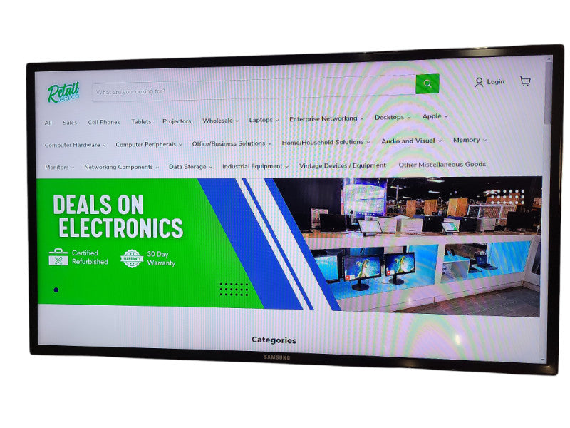 Samsung 40" ME40B Color Display Unit (LH40DMEBPLGA/ZA) No remote controller  $