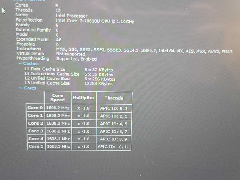 Dell Latitude 7410| i7-10510U| 16GB RAM| 256GB SSD READ  β Lap200