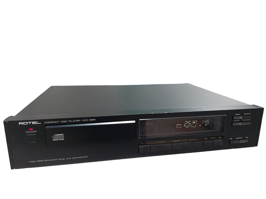 Rotel Compact Disc Player RCD-855 High Performance Dual Converter =