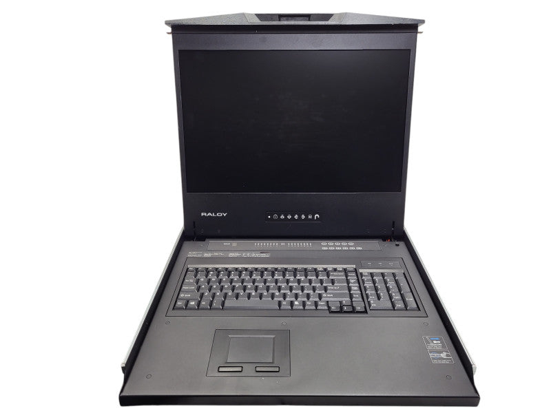Austin Hughes 19" Widescreen LCD Console Drawer Short Depth, 16 Ports Combo CAT6 W119-UIP1602e $