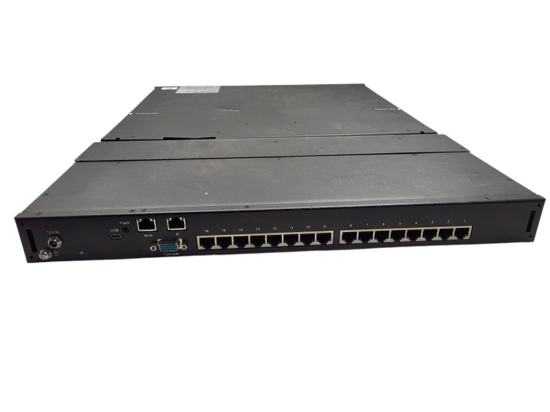 Austin Hughes 19" Widescreen LCD Console Drawer Short Depth, 16 Ports Combo CAT6 W119-UIP1602e $