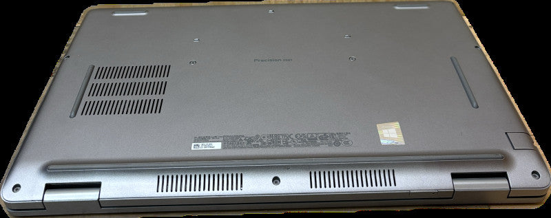 Dell Precision 3561 i7-11850H NVIDIA T6004GB GPU 32GB 512SSD No Power Adapter  Lap200