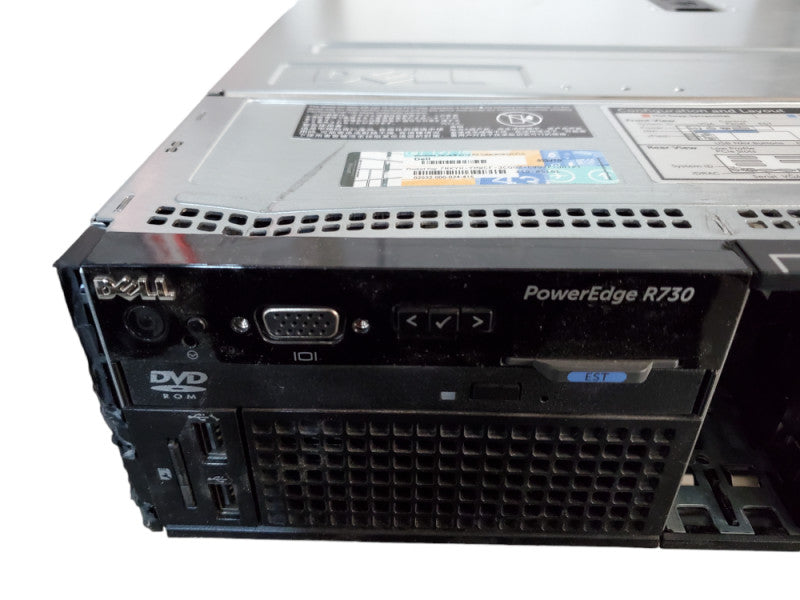 Dell PowerEdge R730 | 2x Xeon E5-2695 v3 | 64GB DDR4 | No HDD | H730P Mini