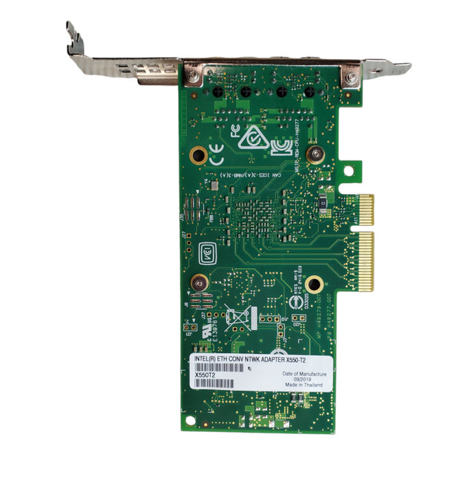 Intel X550-T2 Dual-Port 10GbE Ethernet PCIe Network Adapter