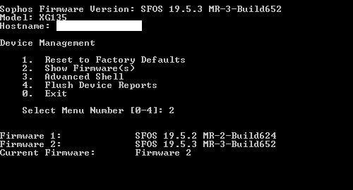 Sophos XG 135 REV Rev.3, Network Security Firewall Appliance