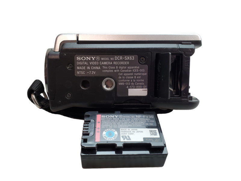 Sony HandyCam DCR-SX63 | Digital Video Camera Recorder | w/ Battery