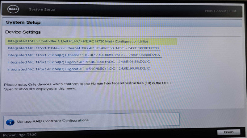 Dell R630 1U 8x 2.5"| 2x Xeon E5-2660 v3 @2.60GHz 10C, 32GB DDR4, H730 Mini, 10G NIC