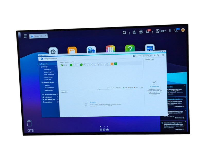 QNAP TVS-1271U-RP 12 Bay NAS Please READ  -