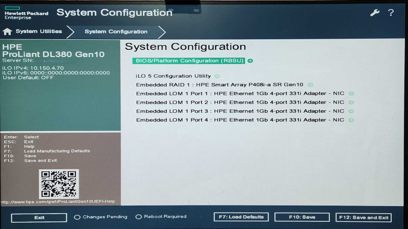 HP DL380 Gen10 2U 8x 2.5", 2x Xeon Gold 5120 2.2GHz, 64GB DDR4, P408i