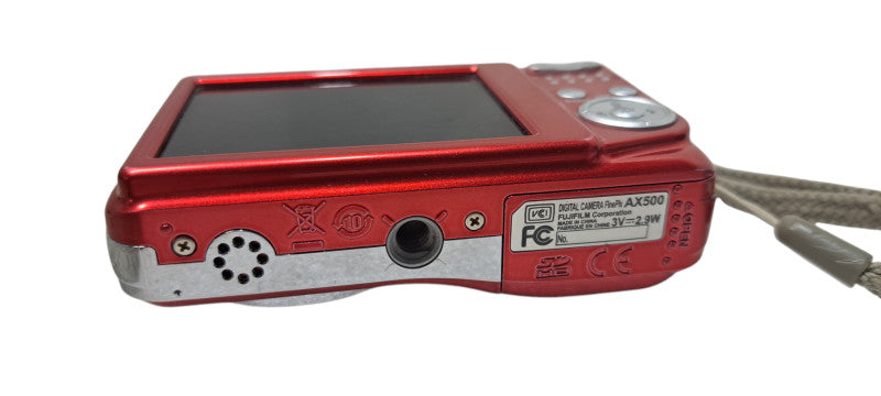 Fujifim FinePix AX500 14MP Digital Camera Red  | READ