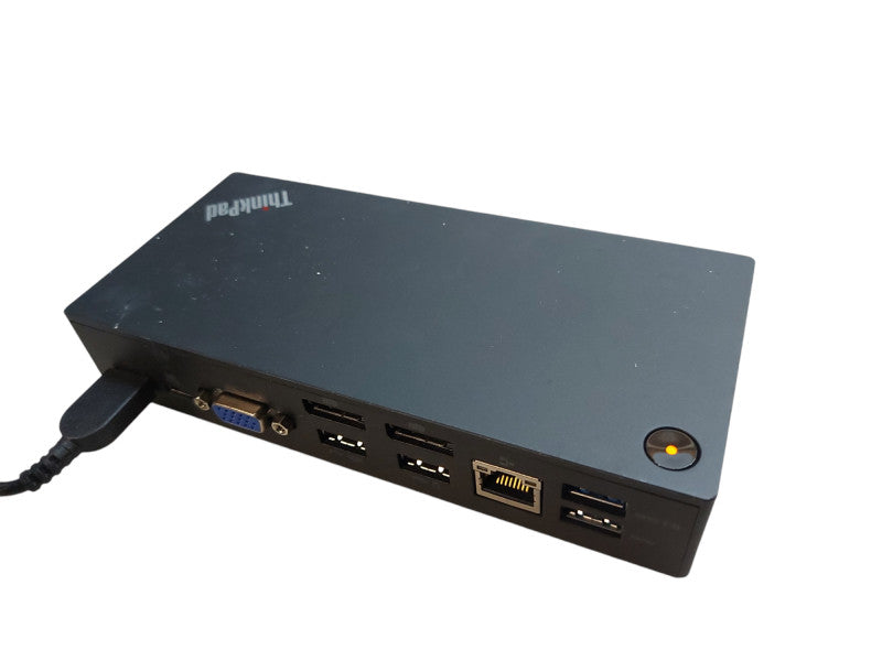 Lenovo ThinkPad USB-C Laptop Docking Station DK1633 40A9 w/ Adapter 90W