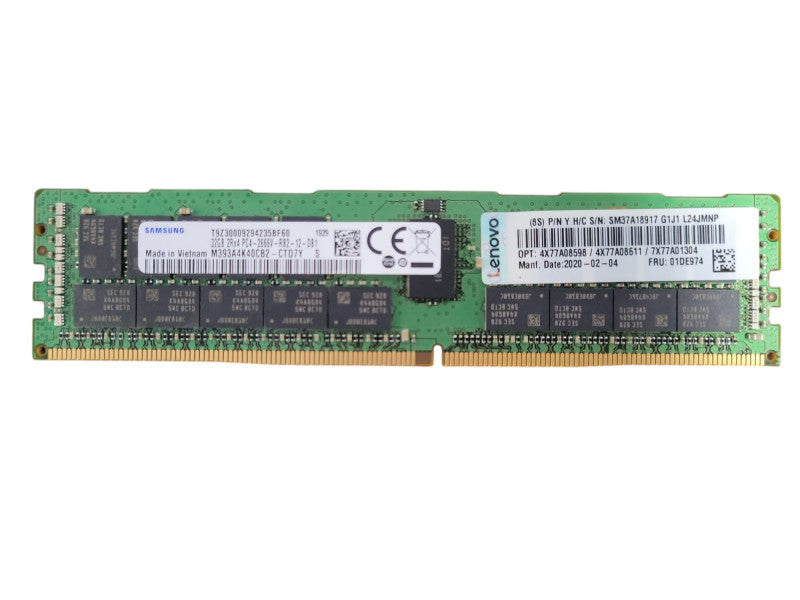 Samsung 32GB 2Rx4 PC4-2666V-RB2-12-DB1 Server Ram Q!