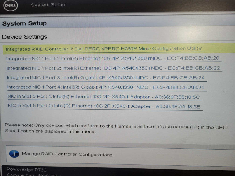 Dell R730 2U 8x 2.5" | 2x Xeon E5-2695 v3 @2.3GHz 32GB DDR4 H730P Mini 2x PSU !