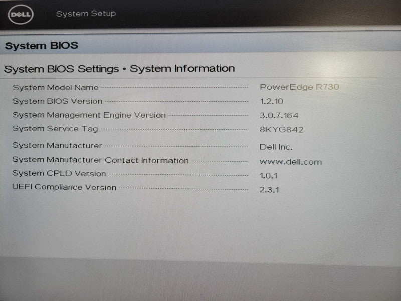 Dell R730 2U 8x 2.5" | 2x Xeon E5-2695 v3 @2.3GHz 32GB DDR4 H730P Mini 2x PSU !