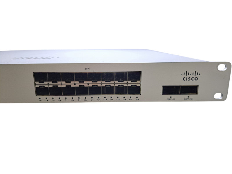 Cisco Meraki MS425-16-HW | 16-Port 10G SFP+, 2x 40GB QSFP+ Unclaimed Cloud Switch