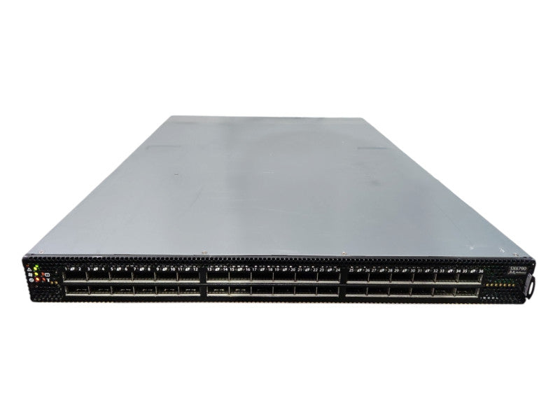 Mellanox SX6790 36-Port 40/56GbE QSFP+ QDR InfiniBand Switch, READ