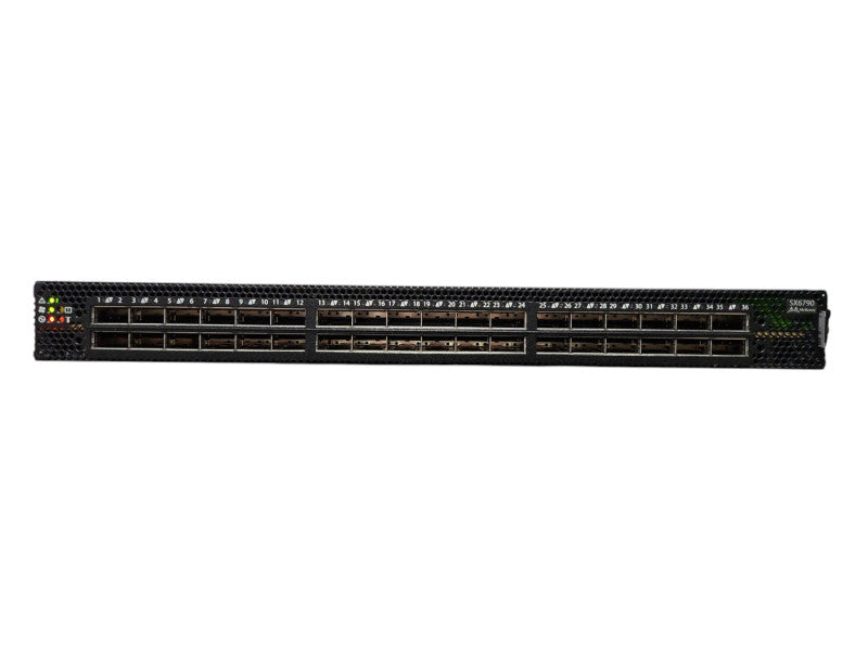 Mellanox SX6790 36-Port 40/56GbE QSFP+ QDR InfiniBand Switch, READ