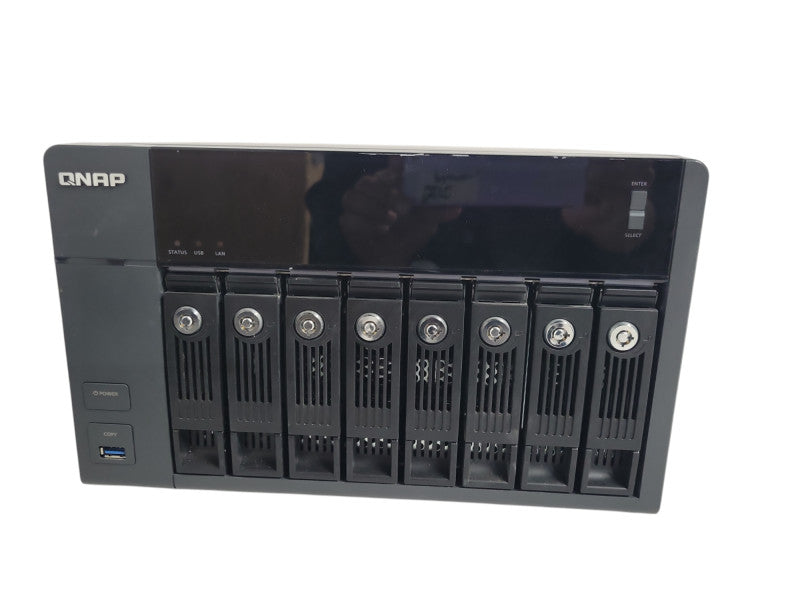 QNAP TVS-871 8-Bay Network attached storage with 6x 4TB HDDs _
