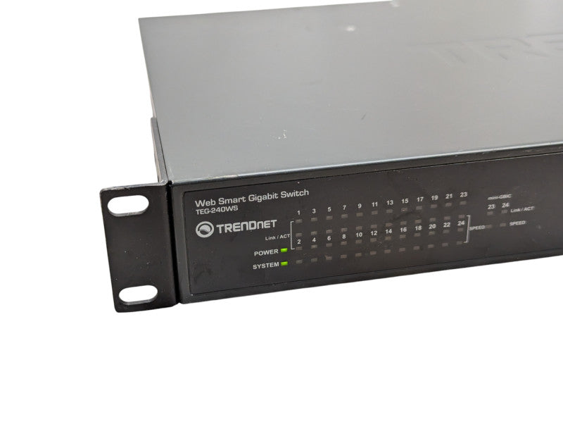 Trendnet TEG-240WS 24 Gigabit Port Web Managed Smart Switch SFP Uplink  -