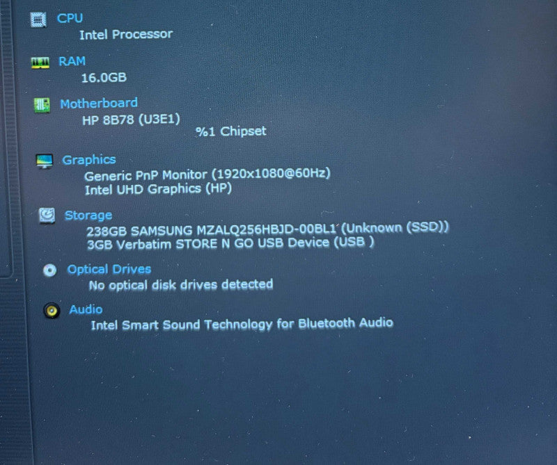 HP ProBook 440 G10 Intel Core i7-1355U@1.7GHz 16GB RAM 256GB SSD  Lap200