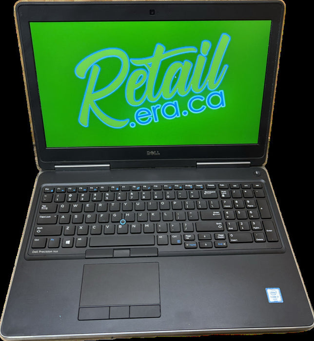 Dell Precision 7510 i7-6820HQ@2.7GHz QUADRO M1000M 2GB GPU 16GB RAM 256GB SSD  Lap200