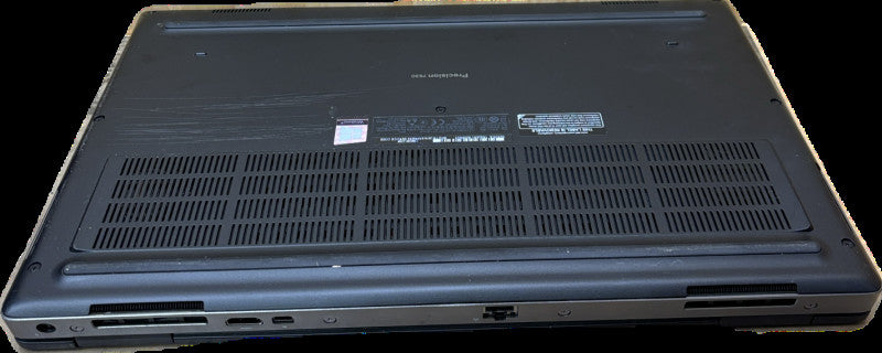 Dell Precision 7530 i7-8850H@2.6GHz QUADRO P1000 4GB GPU 32GB RAM 512GB SSD  Lap200