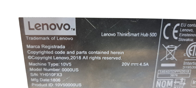 Lenovo Thinksmart Hub 500 Core i5-7500T 2.7GHz 8GB RAM| READ