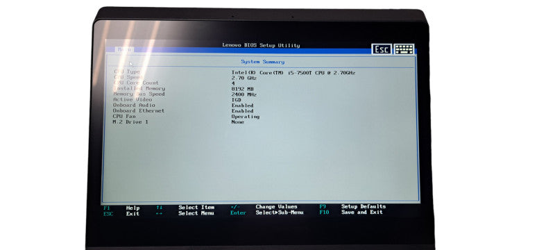 Lenovo Thinksmart Hub 500 Core i5-7500T 2.7GHz 8GB RAM| READ