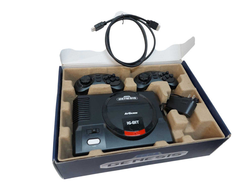 AtGames HD Sega Genesis Flashback 85 Games Built In Wireless Controllers =