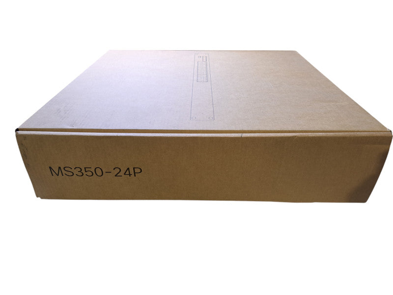 New Open Box Cisco Meraki MS350-24P | 24-Port GbE PoE, 4x SFP+ Switch UNCLAIMED