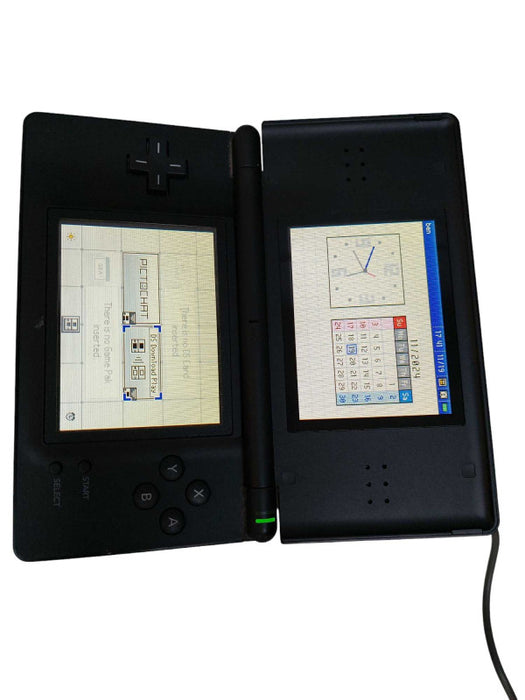 Nintendo DS Black Handheld No Games with Adaptor =