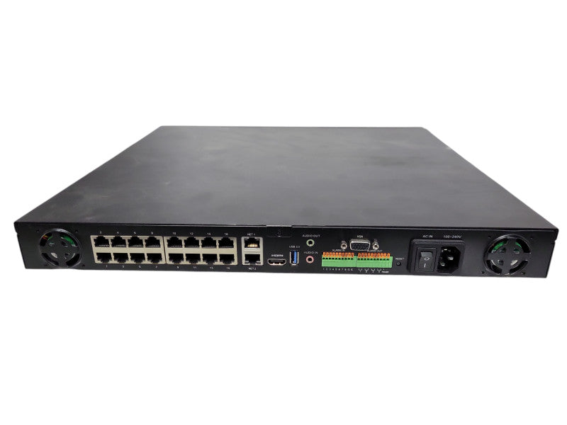 Vivotek H256 NVR ND9441P, 4 HDD bays, 16 CH, No HDD, READ _