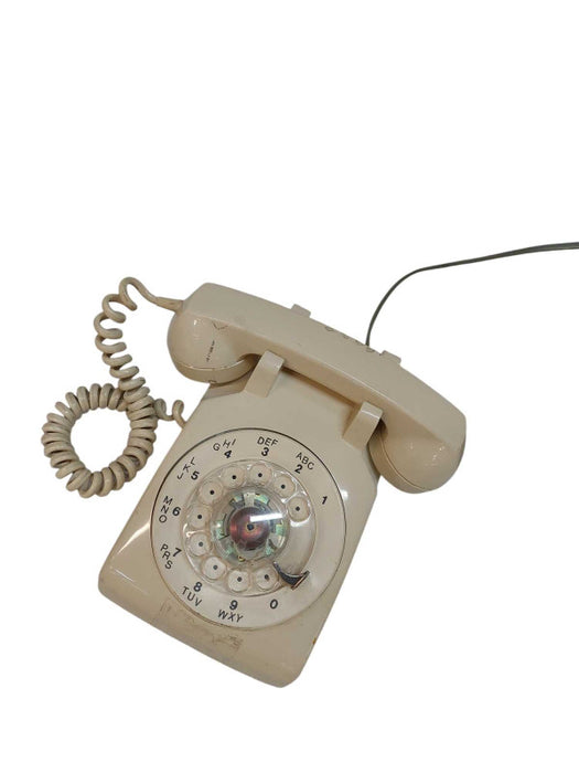Vintage Northern Telecom Rotary Dial Telephone Beige  1968-1970  =