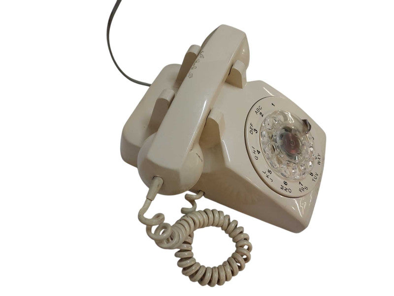 Vintage Northern Telecom Rotary Dial Telephone Beige  1968-1970  =