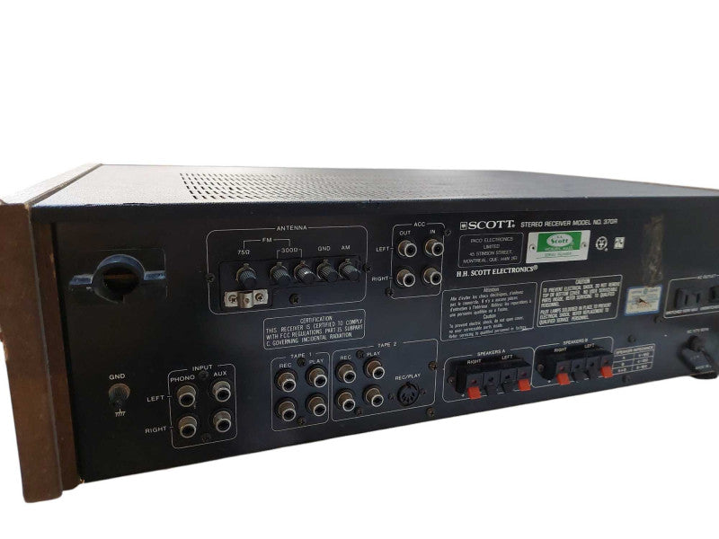 Vintage Scott Stereo Receiver Model: 370R  =