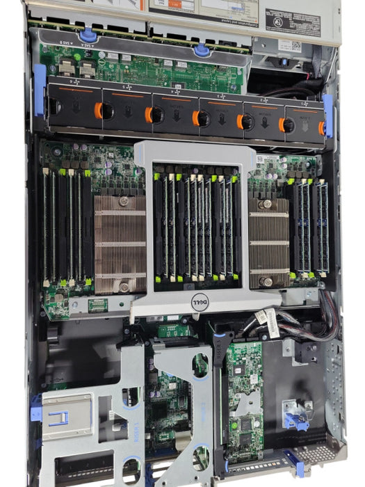 Dell PE R820 2U 16X 2.5", 4x Xeon E5-4640 2.4GHz, 512GB RAM  2x PSU H710 !