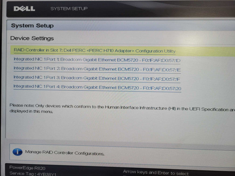 Dell PE R820 2U 16X 2.5", 4x Xeon E5-4640 2.4GHz, 512GB RAM  2x PSU H710 !