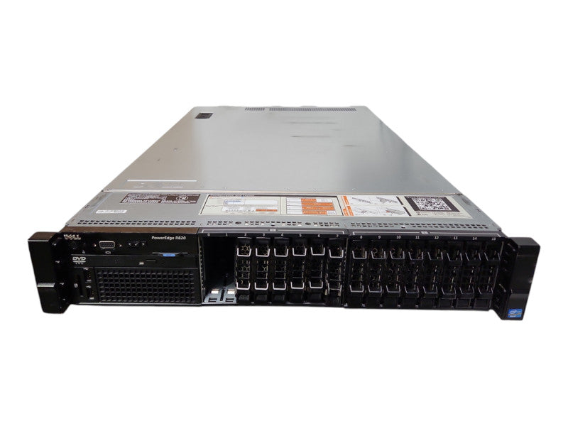 Dell PE R820 2U 16x2.5", 4x Xeon E5-4640 0 2.40GHz, 512GB DDR3, H710, 2x PSU