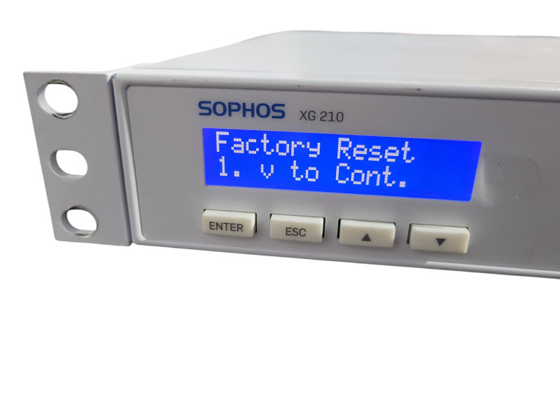 SOPHOS XG 210 REV 3 NETWORK RACKMOUNT SECURITY FIREWALL !