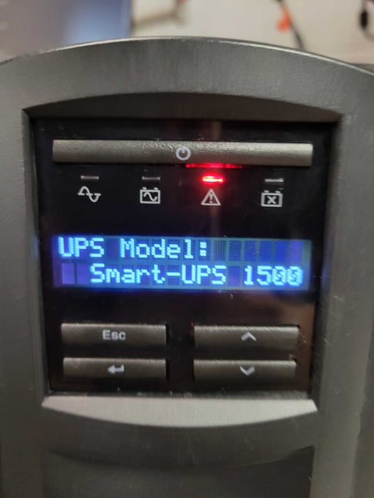 APC Smart-Ups 1500 SMT1500C 8 Outlets UPS | No Battery Q%