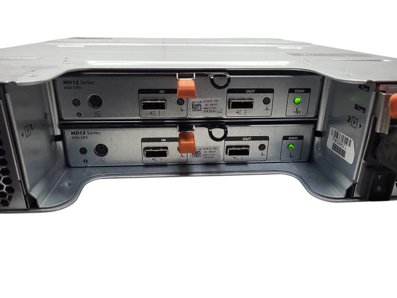 DELL POWERVAULT MD1200 12x 3.5" Bays SAN Storage Array, 2x MD12 Series $