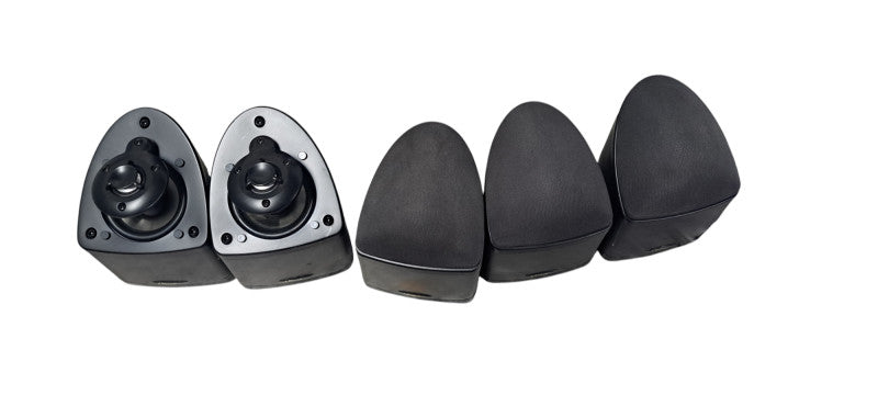 Mirage Nanosat 5.1 Home Theater System W/ Nano S8 Subwoofer | READ