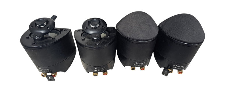 Mirage Nanosat 5.1 Home Theater System W/ Nano S8 Subwoofer | READ