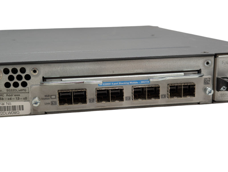 HP J9574A E3800 48G-4SFP+ PoE Gigabit Managed Switch -
